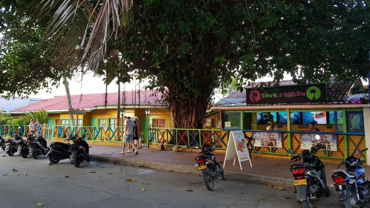 Apartahotel Tres Casitas San Andrés エクステリア 写真